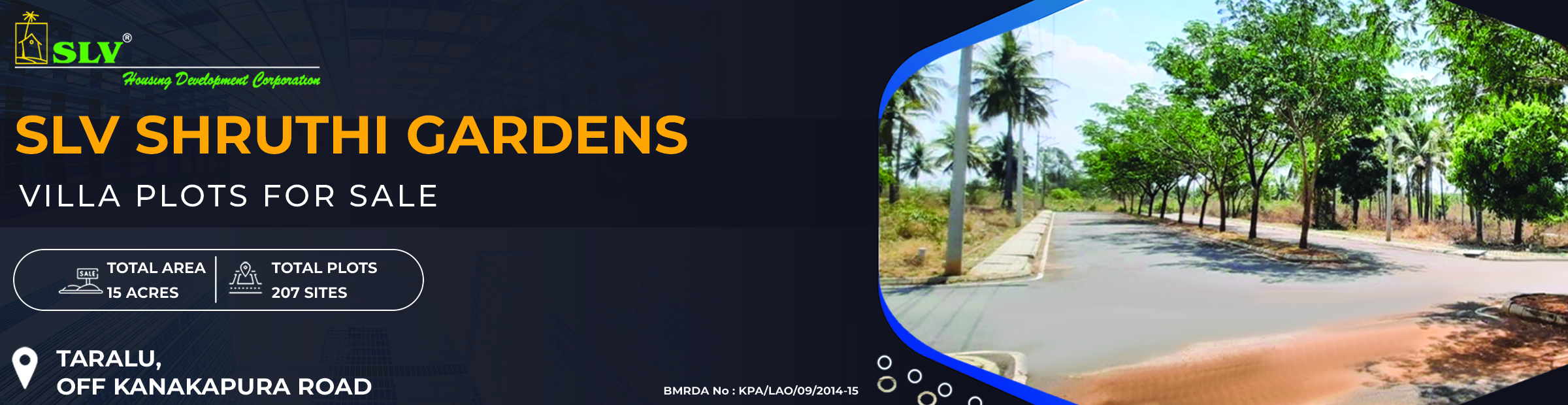 Shruthi Gardens – Premium Villa Plots in Bangalore by SLV Housing Development Corporation